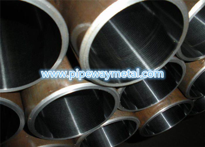 Gas Hydraulic Cylinder Steel Tube , Honed Inner Surface Large Diameter Steel Pipe