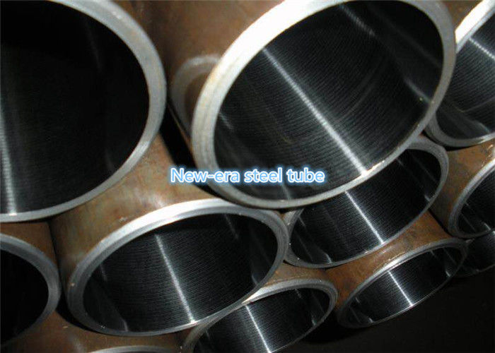 High Precision Hydraulic Cylinder Steel Tube , Black Steel Cylinder Pipe