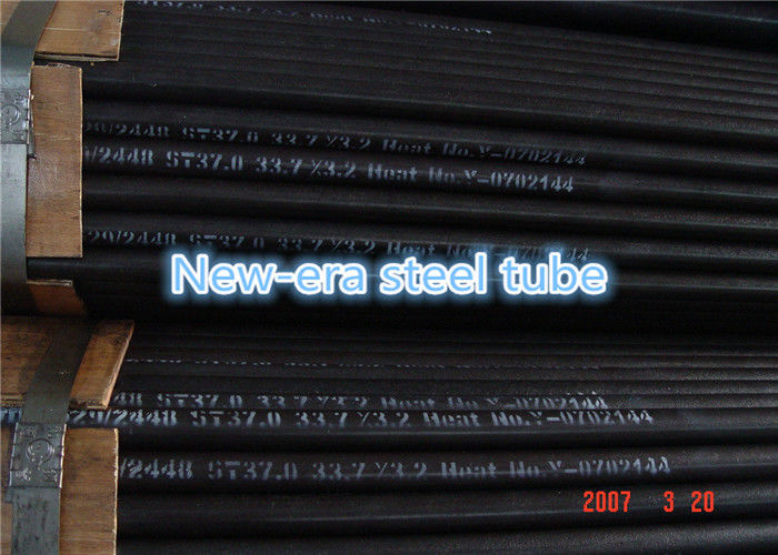 DIN 1629 / DIN 2448 St37.0 Seamless Boiler Tube Circular Shape For General Mechanical