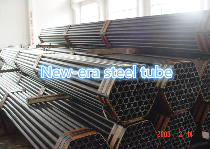 Circular Seamless Galvanized Steel Pipe , Din 1629 St52 Steel Pipe ISO 9001 Listed