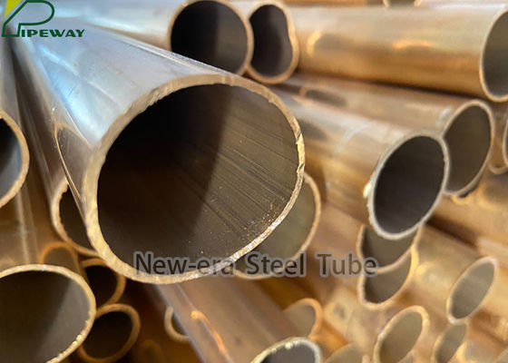 ASTM B111 UNS NO C60800 Copper Nickel Pipe